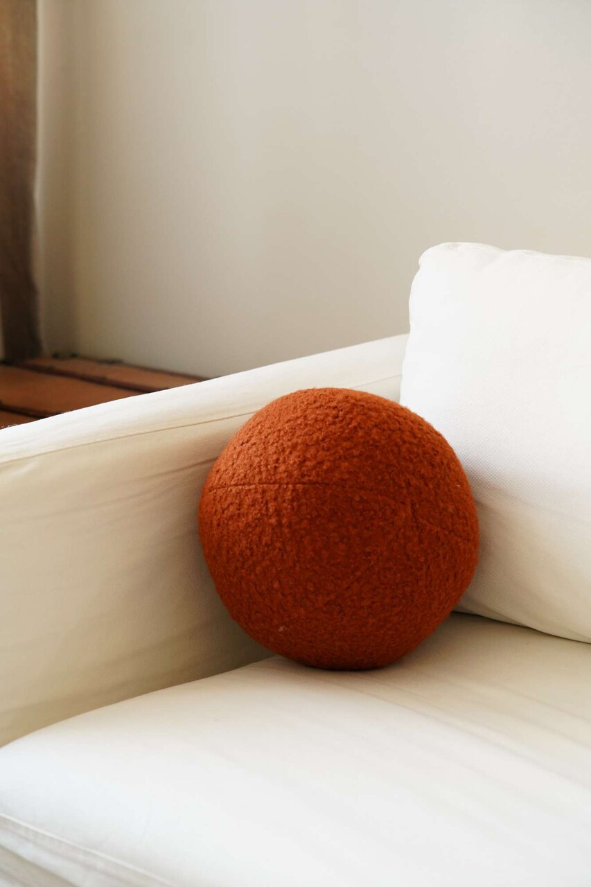 Perna, Teddy Top 25, 25x25x25 cm, 75% RECYCLED POLYESTER/25% POLYESTER, Caramiziu - imagine 4